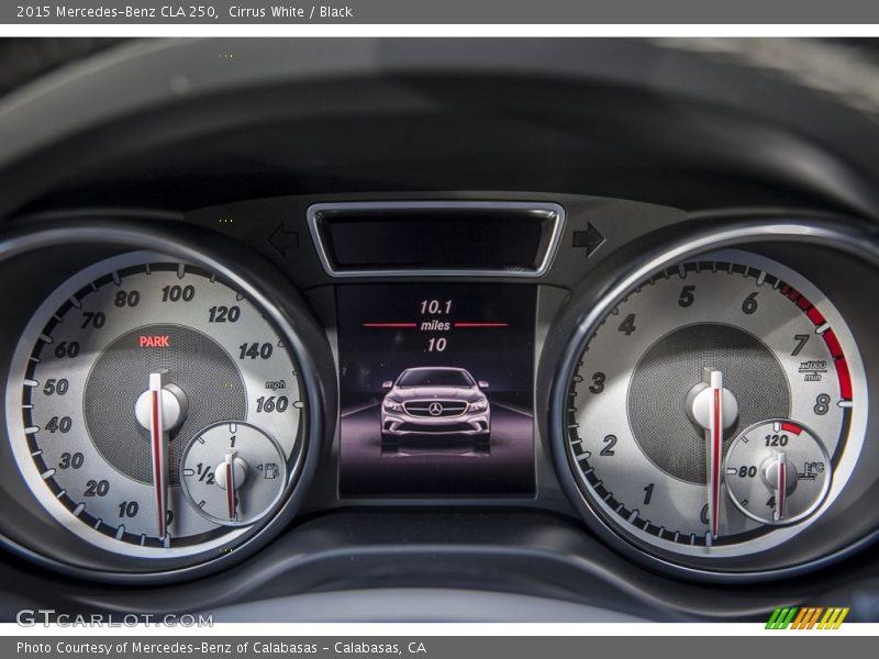 Cirrus White / Black 2015 Mercedes-Benz CLA 250