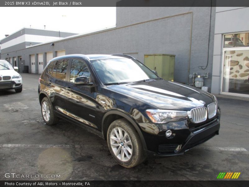 Jet Black / Black 2015 BMW X3 xDrive28i