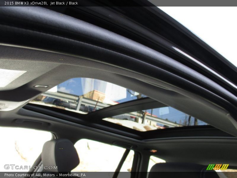 Jet Black / Black 2015 BMW X3 xDrive28i