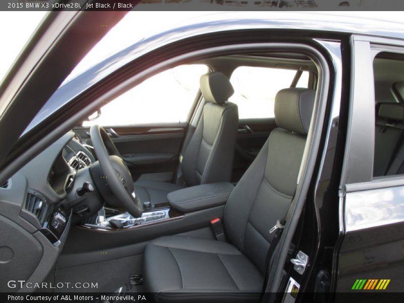 Jet Black / Black 2015 BMW X3 xDrive28i