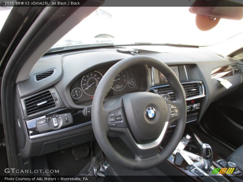 Jet Black / Black 2015 BMW X3 xDrive28i