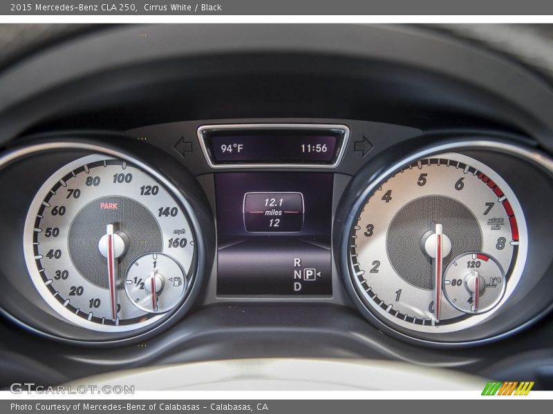 Cirrus White / Black 2015 Mercedes-Benz CLA 250
