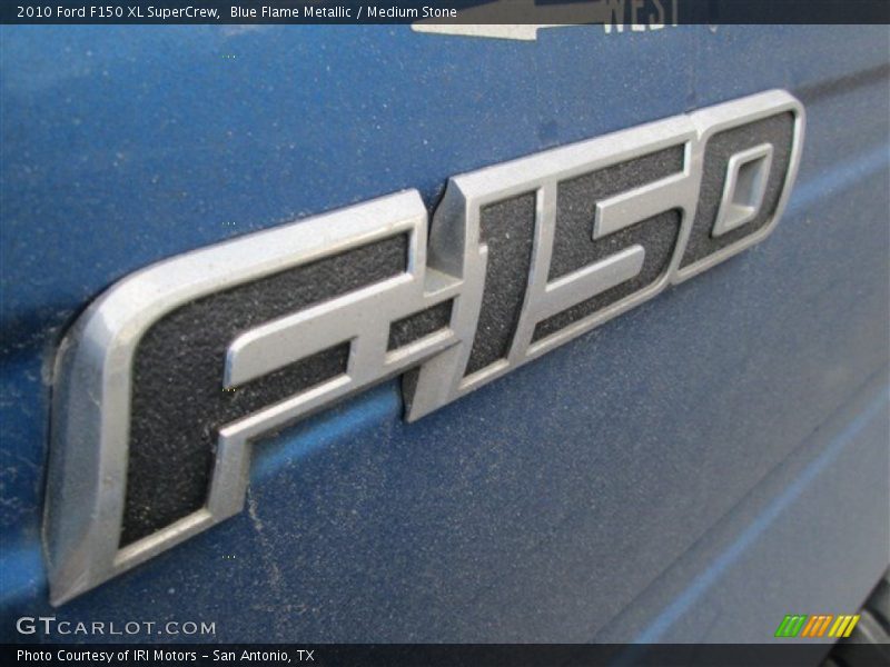 Blue Flame Metallic / Medium Stone 2010 Ford F150 XL SuperCrew