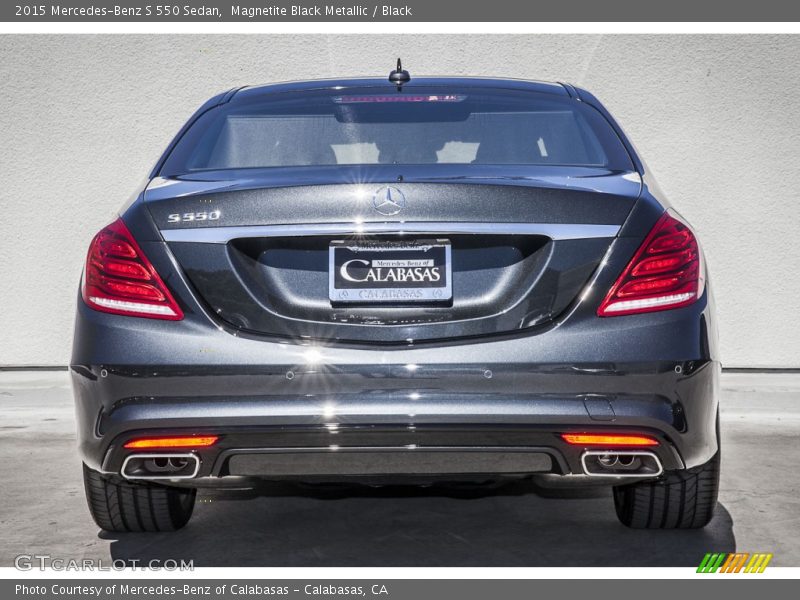 Magnetite Black Metallic / Black 2015 Mercedes-Benz S 550 Sedan