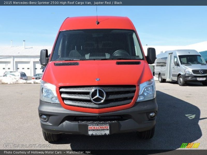 Jupiter Red / Black 2015 Mercedes-Benz Sprinter 2500 High Roof Cargo Van