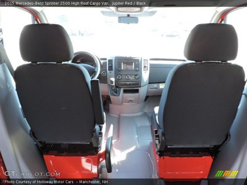 Jupiter Red / Black 2015 Mercedes-Benz Sprinter 2500 High Roof Cargo Van