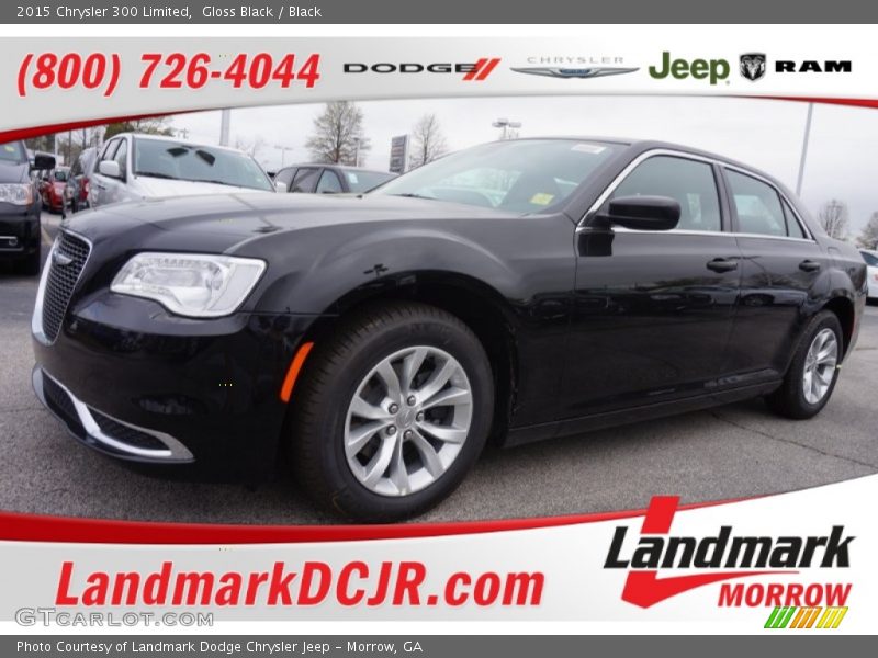 Gloss Black / Black 2015 Chrysler 300 Limited