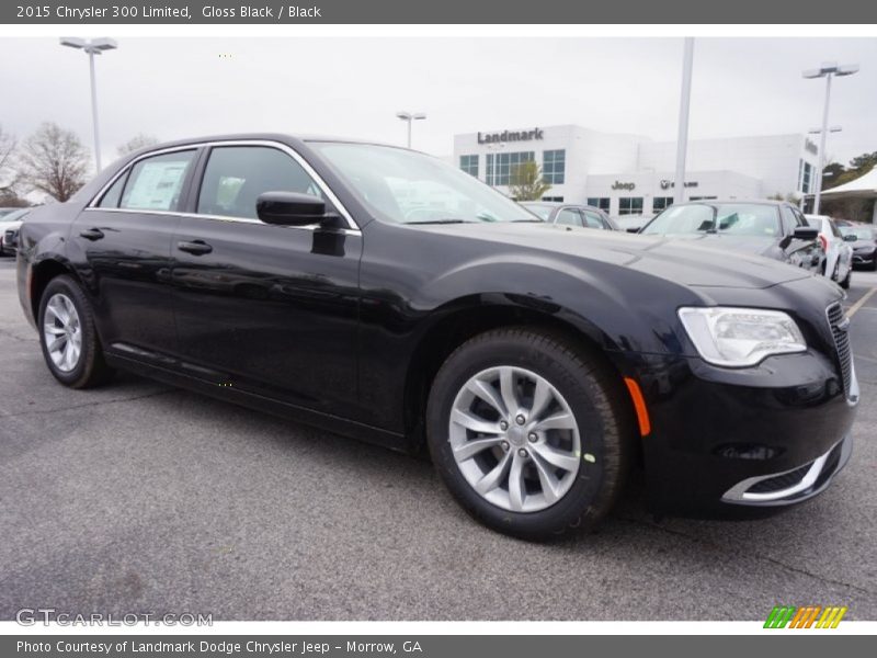Gloss Black / Black 2015 Chrysler 300 Limited