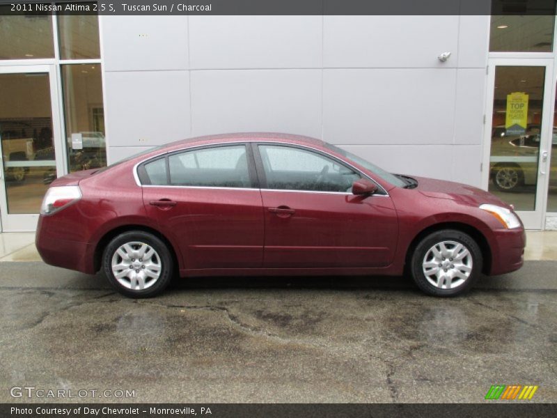 Tuscan Sun / Charcoal 2011 Nissan Altima 2.5 S