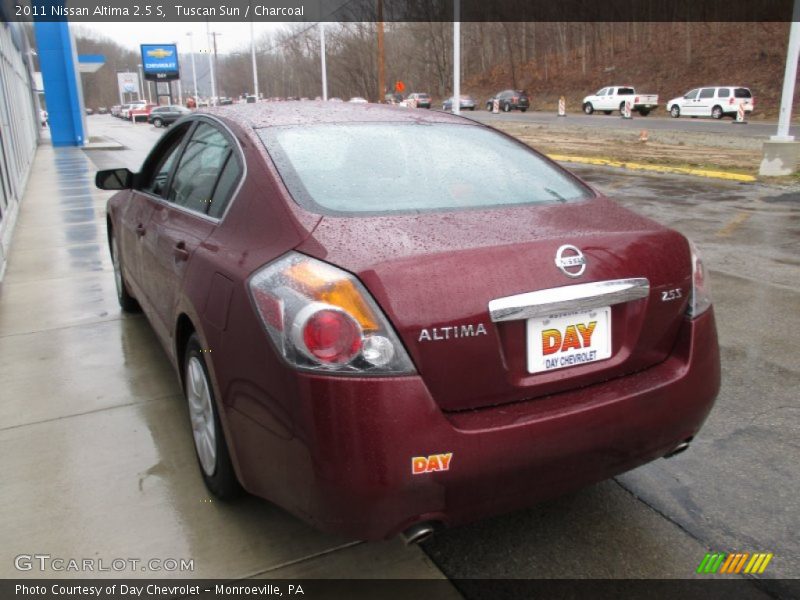 Tuscan Sun / Charcoal 2011 Nissan Altima 2.5 S