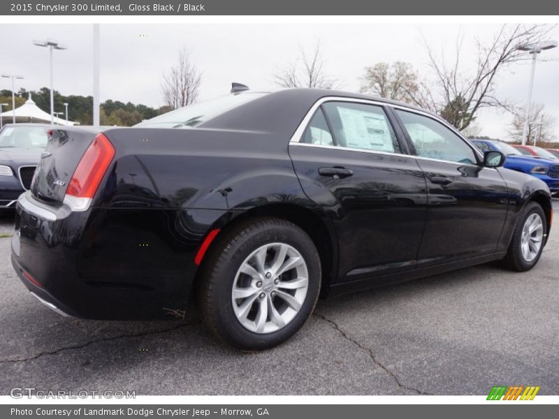Gloss Black / Black 2015 Chrysler 300 Limited
