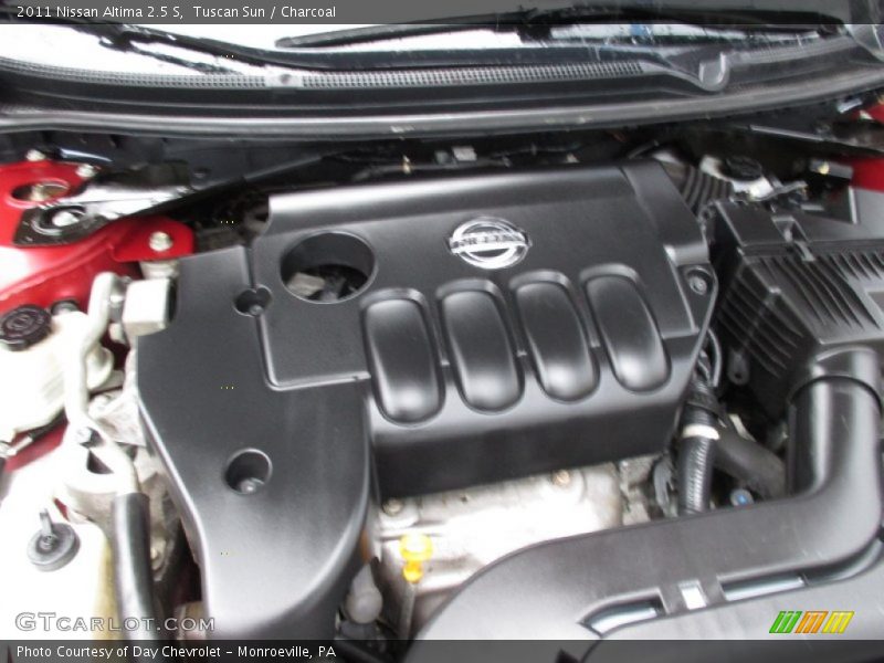 Tuscan Sun / Charcoal 2011 Nissan Altima 2.5 S