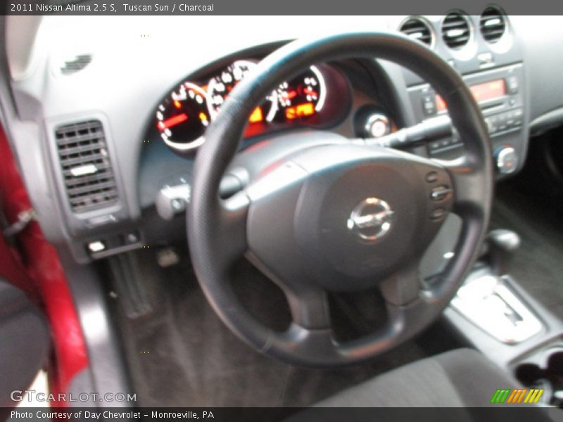 Tuscan Sun / Charcoal 2011 Nissan Altima 2.5 S