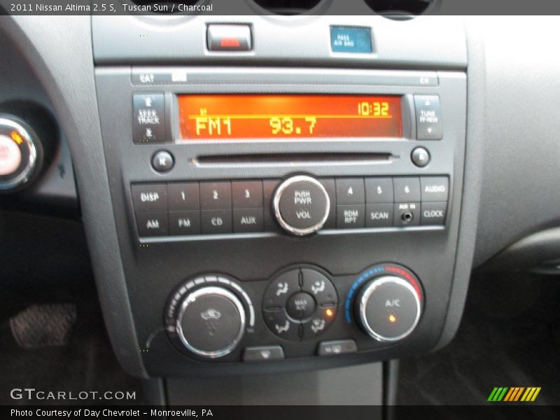 Tuscan Sun / Charcoal 2011 Nissan Altima 2.5 S