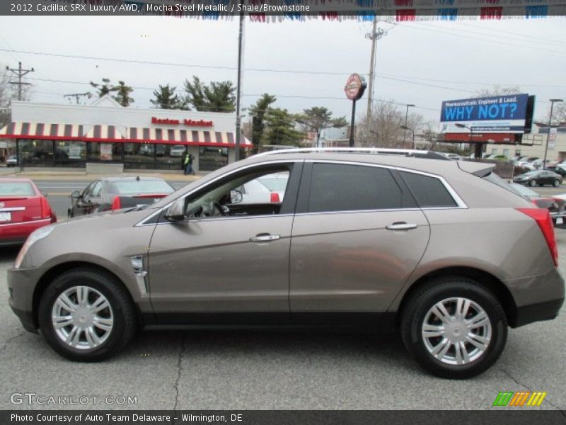 Mocha Steel Metallic / Shale/Brownstone 2012 Cadillac SRX Luxury AWD