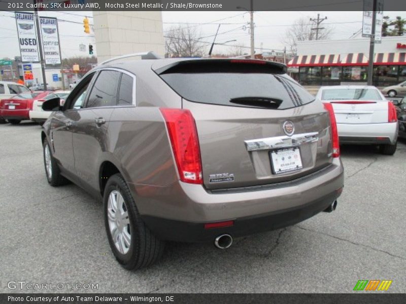 Mocha Steel Metallic / Shale/Brownstone 2012 Cadillac SRX Luxury AWD