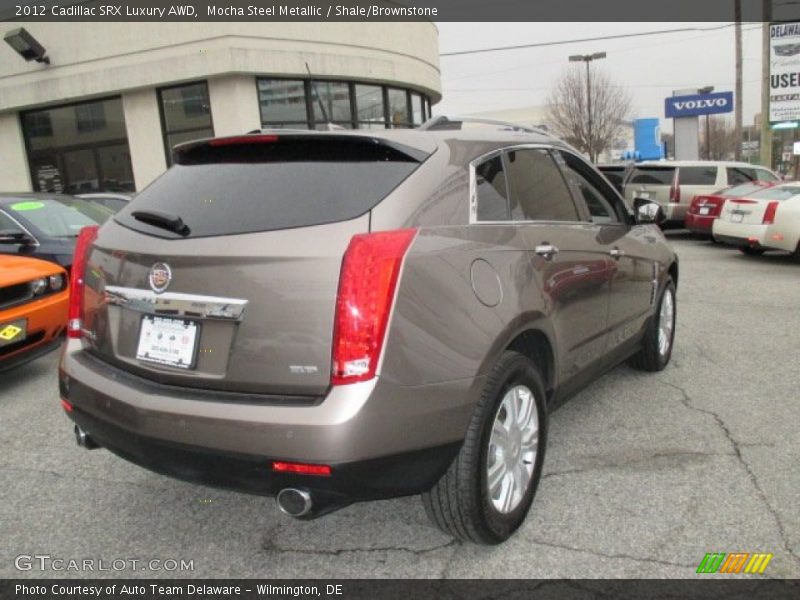 Mocha Steel Metallic / Shale/Brownstone 2012 Cadillac SRX Luxury AWD