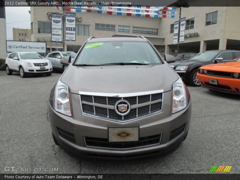 Mocha Steel Metallic / Shale/Brownstone 2012 Cadillac SRX Luxury AWD