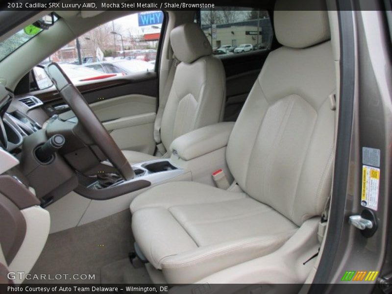 Mocha Steel Metallic / Shale/Brownstone 2012 Cadillac SRX Luxury AWD