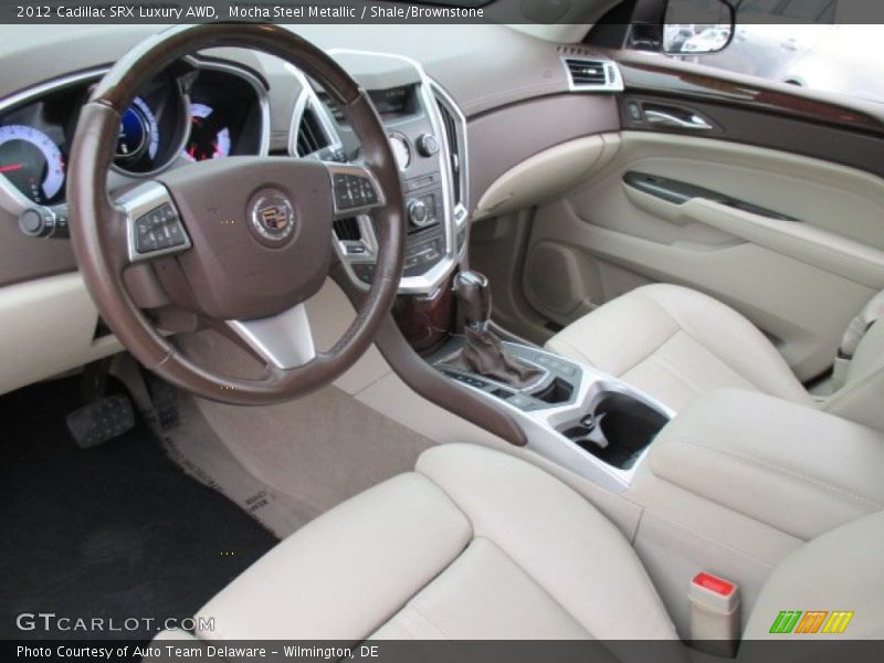Mocha Steel Metallic / Shale/Brownstone 2012 Cadillac SRX Luxury AWD