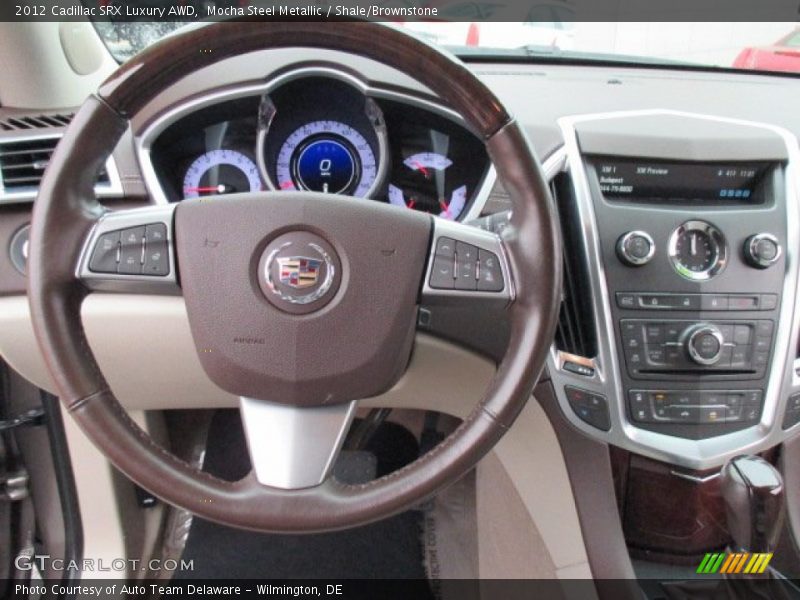 Mocha Steel Metallic / Shale/Brownstone 2012 Cadillac SRX Luxury AWD