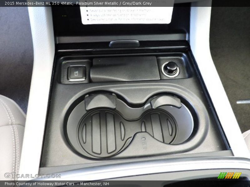 Paladium Silver Metallic / Grey/Dark Grey 2015 Mercedes-Benz ML 350 4Matic