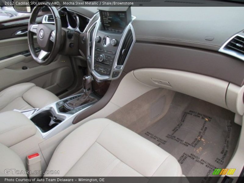 Mocha Steel Metallic / Shale/Brownstone 2012 Cadillac SRX Luxury AWD
