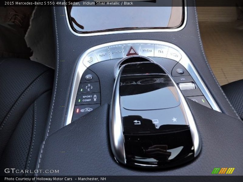Iridium Silver Metallic / Black 2015 Mercedes-Benz S 550 4Matic Sedan