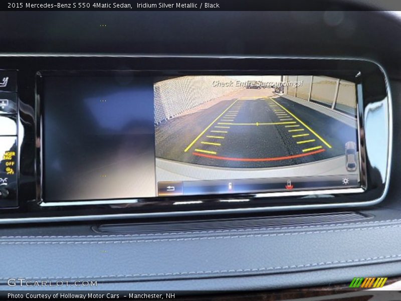 Iridium Silver Metallic / Black 2015 Mercedes-Benz S 550 4Matic Sedan
