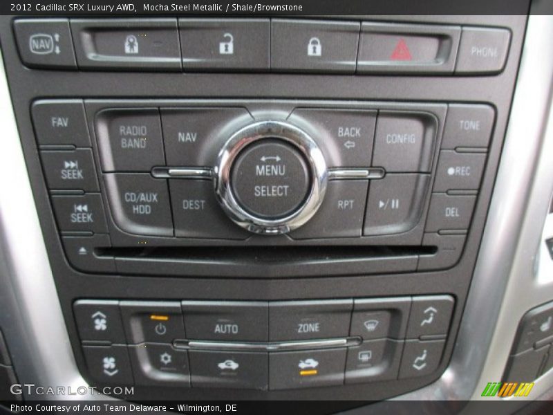 Mocha Steel Metallic / Shale/Brownstone 2012 Cadillac SRX Luxury AWD