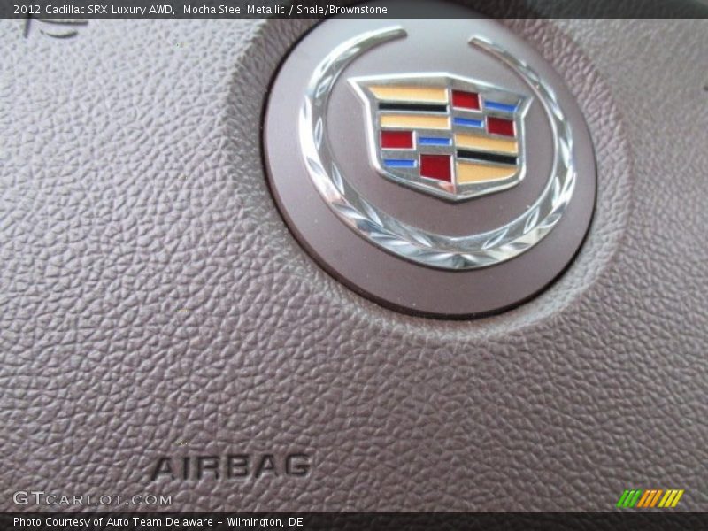 Mocha Steel Metallic / Shale/Brownstone 2012 Cadillac SRX Luxury AWD