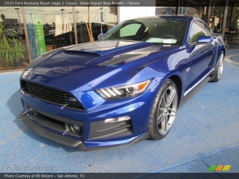 Front 3/4 View of 2015 Mustang Roush Stage 2 Coupe