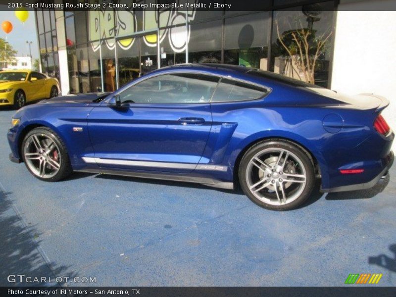  2015 Mustang Roush Stage 2 Coupe Deep Impact Blue Metallic