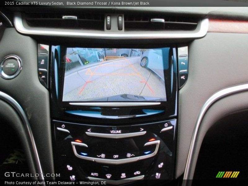 Black Diamond Tricoat / Kona Brown/Jet Black 2015 Cadillac XTS Luxury Sedan