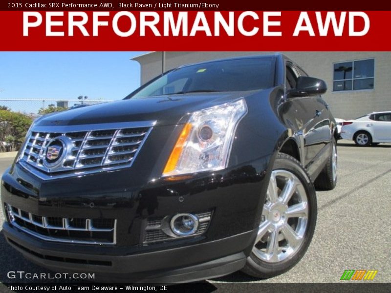 Black Raven / Light Titanium/Ebony 2015 Cadillac SRX Performance AWD