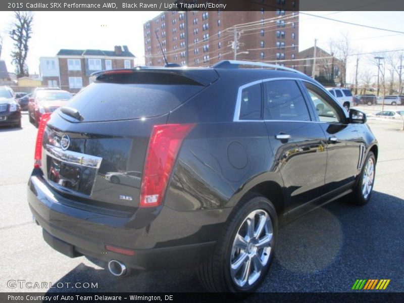 Black Raven / Light Titanium/Ebony 2015 Cadillac SRX Performance AWD