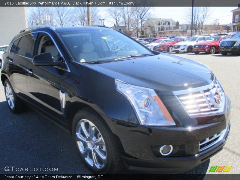 Black Raven / Light Titanium/Ebony 2015 Cadillac SRX Performance AWD