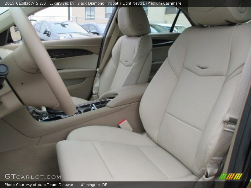 Front Seat of 2015 ATS 2.0T Luxury Sedan