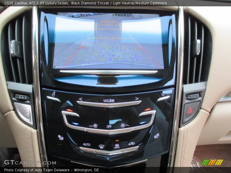 Black Diamond Tricoat / Light Neutral/Medium Cashmere 2015 Cadillac ATS 2.0T Luxury Sedan