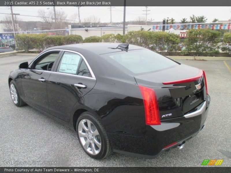 Black Raven / Jet Black/Jet Black 2015 Cadillac ATS 2.5 Sedan