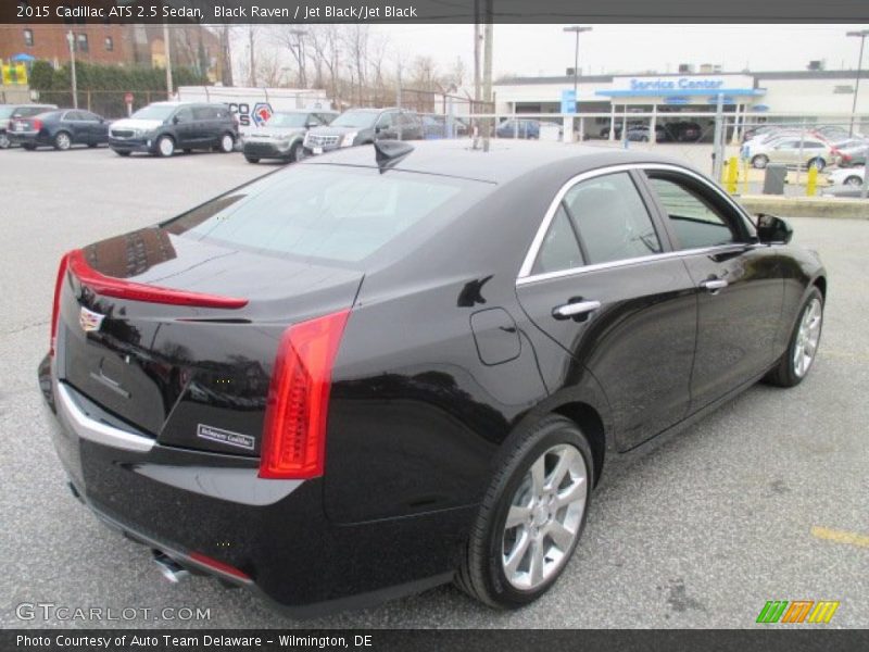 Black Raven / Jet Black/Jet Black 2015 Cadillac ATS 2.5 Sedan