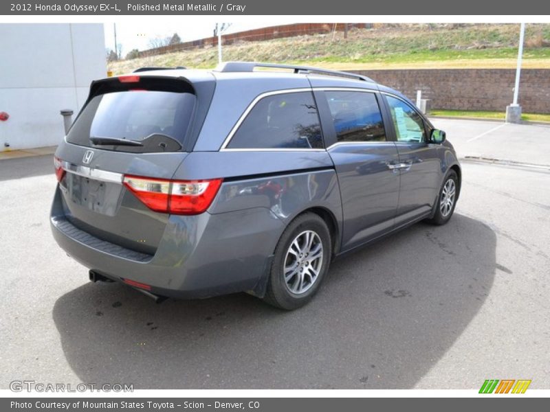 Polished Metal Metallic / Gray 2012 Honda Odyssey EX-L