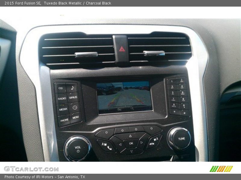 Tuxedo Black Metallic / Charcoal Black 2015 Ford Fusion SE