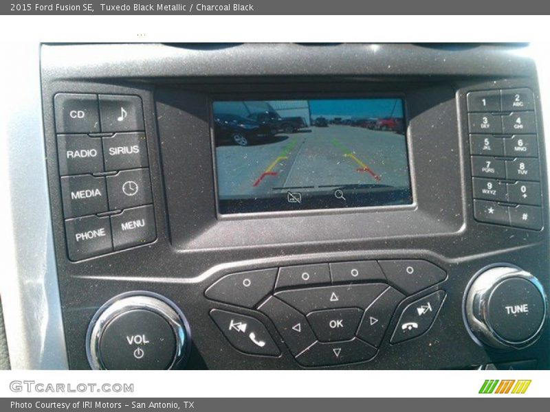 Tuxedo Black Metallic / Charcoal Black 2015 Ford Fusion SE