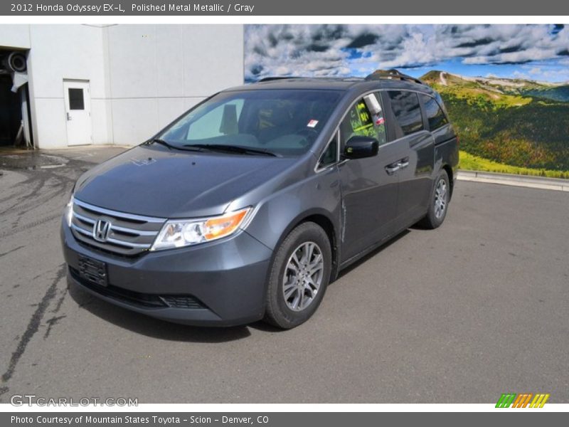 Polished Metal Metallic / Gray 2012 Honda Odyssey EX-L