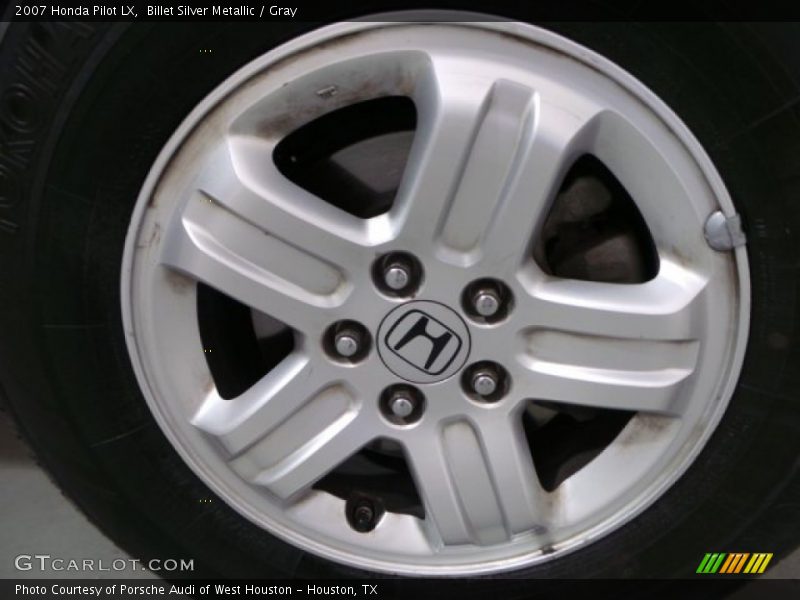 Billet Silver Metallic / Gray 2007 Honda Pilot LX