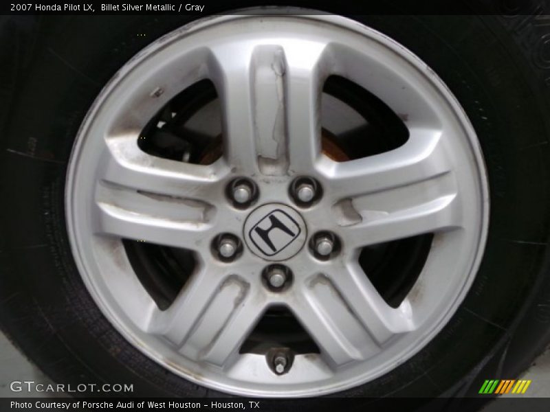Billet Silver Metallic / Gray 2007 Honda Pilot LX