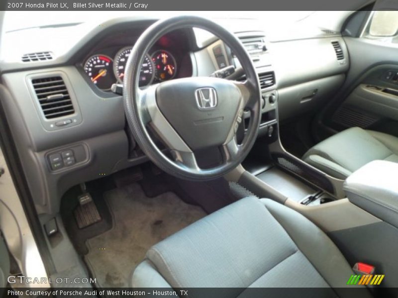 Billet Silver Metallic / Gray 2007 Honda Pilot LX