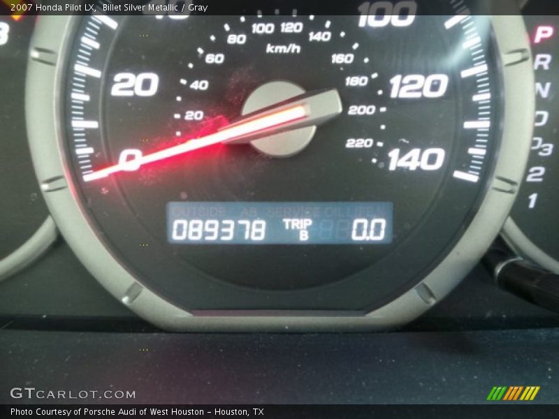 Billet Silver Metallic / Gray 2007 Honda Pilot LX
