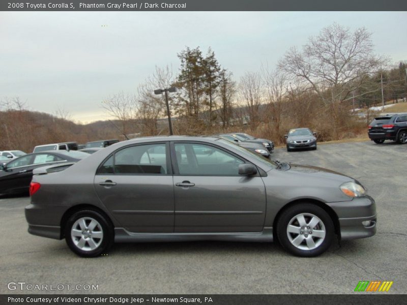  2008 Corolla S Phantom Gray Pearl